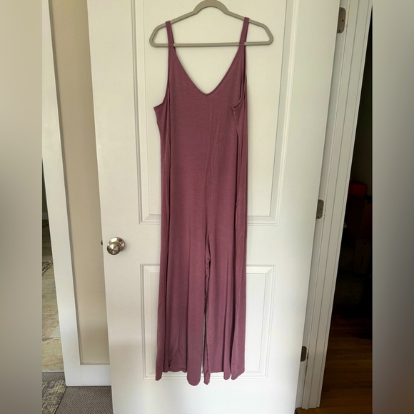 Athleta V-Neck Nighttime Bliss Sleep Romper Sz L - Picture 2 of 9